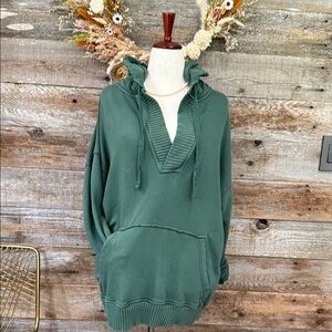 Green Pullover Hoodie